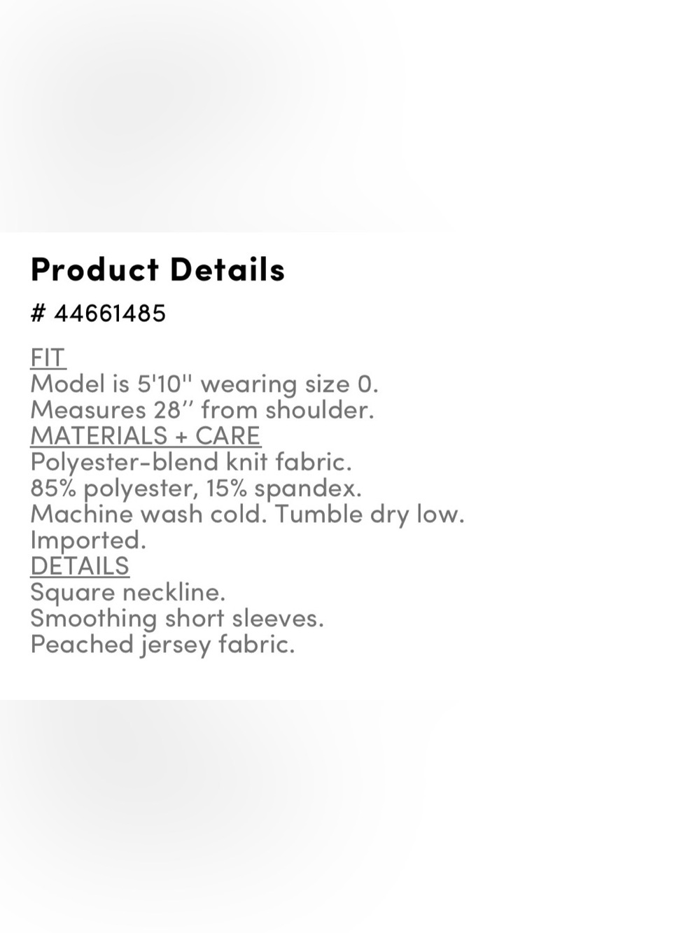 Torrid Scoop Neck Shaping Tee 2 - Picture 10 of 10
